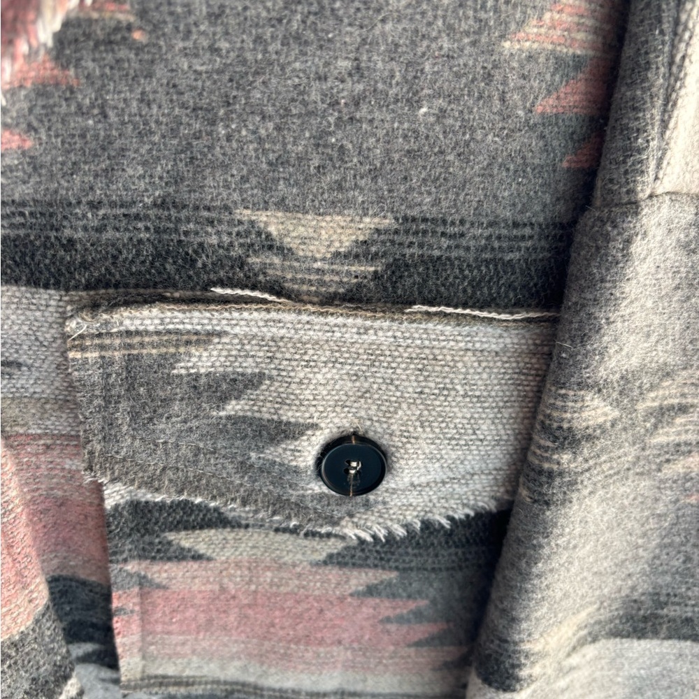 Aztec Patterned Jacket NWOT - Picture 7 of 7